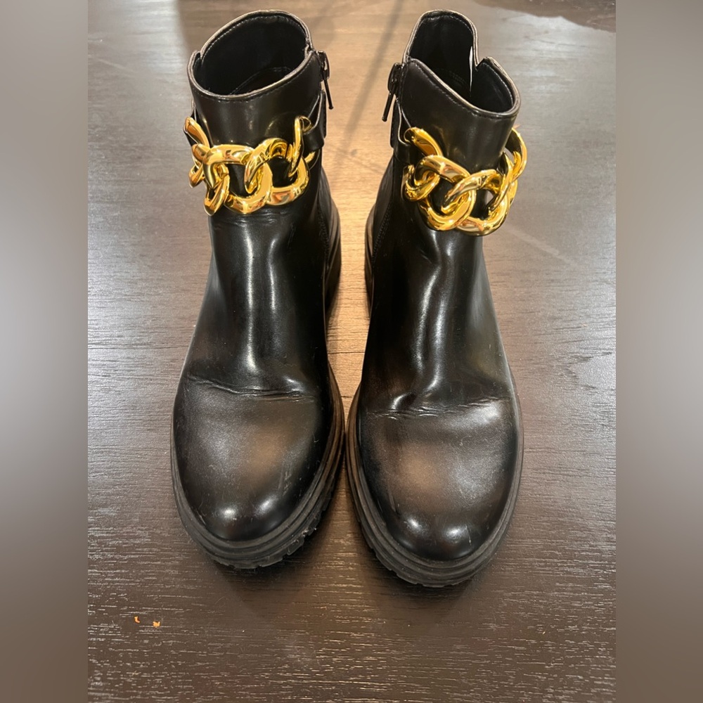 Black Franco Sarto boots
